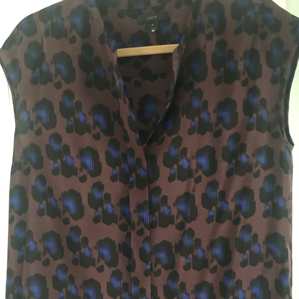 JCrew sleeveless blouse